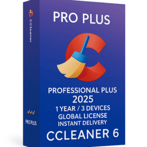 CCleaner Professional Plus 2025 1 Year / 3 PCs – Window Key (Global)